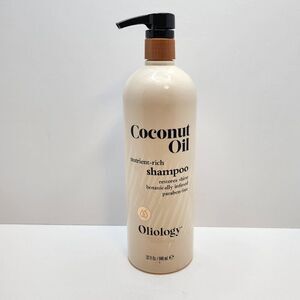 Oliology Coconut Oil Shampoo | Paraben Free & Cruelty Free (32 oz) | Nourishing